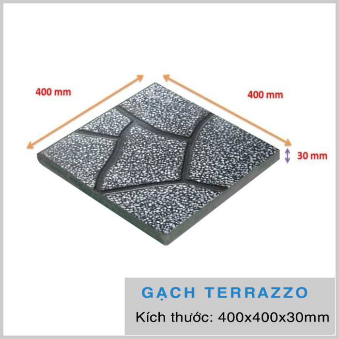 Gạch Terrazzo 40×40 QP 12