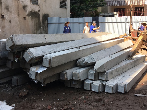 Mẫu Cọc ép bê tông