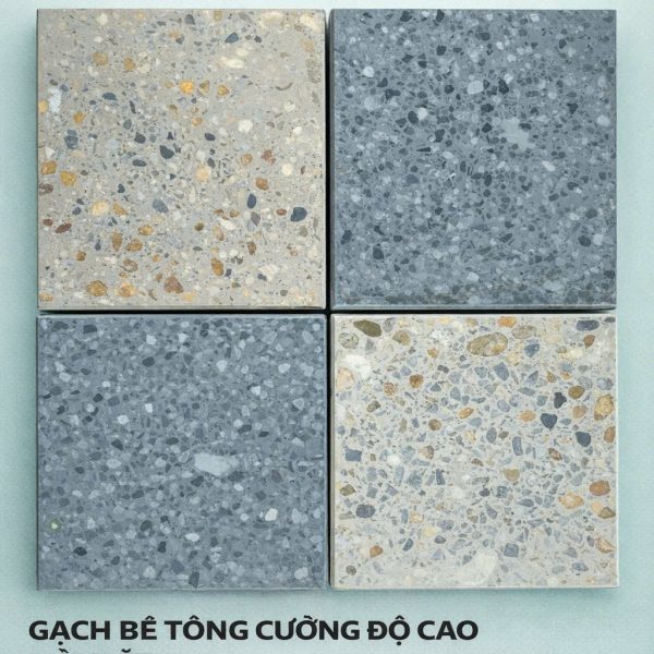 gạch bê tông mài mặt cường độ cao