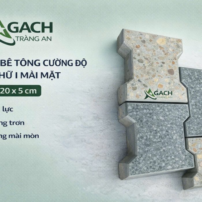 gạch chữ i mài mặt