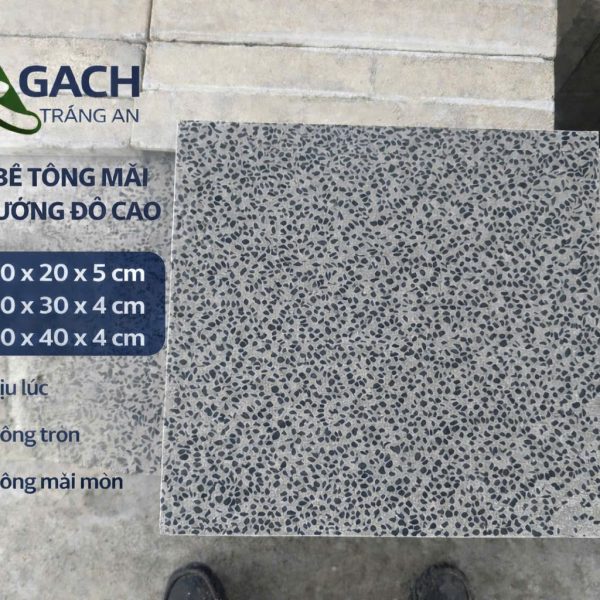 gạch bê tông mài mặt cường độ cao
