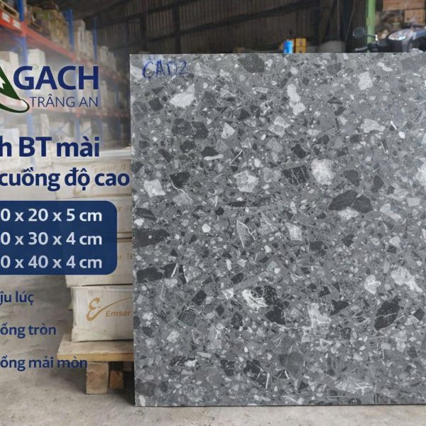 gạch bê tông mài mặt cao cấp , chống mài mòn , chịu lực , trống trơn