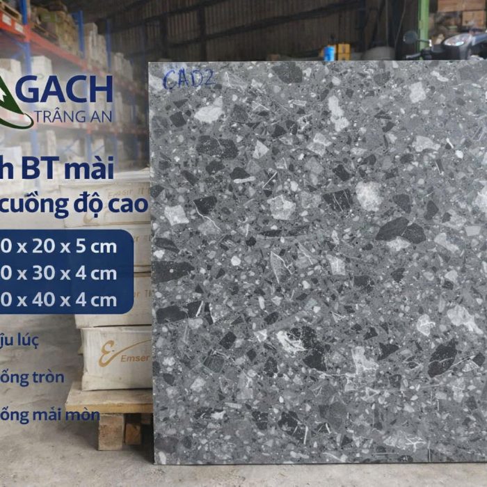 gạch bê tông mài mặt cao cấp , chống mài mòn , chịu lực , trống trơn