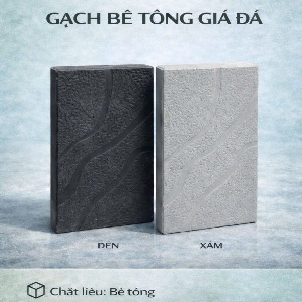 GẠCH GIẢ ĐÁ CORIC VÂN MÂY