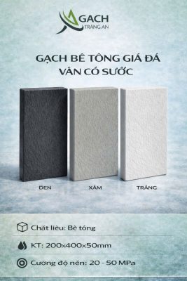 GẠCH BÊ TÔNG VÂN CỎ 