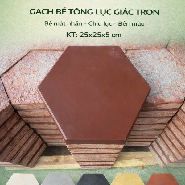 GẠCH LỤC GIÁC TỤ CHÈN
