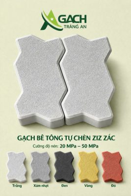 GẠCH TỰ CHÈN ZÍC ZẮC