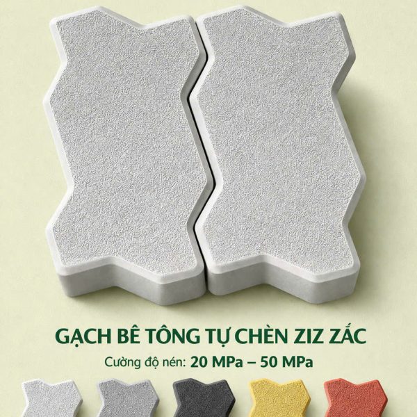 GẠCH TỰ CHÈN ZÍC ZẮC