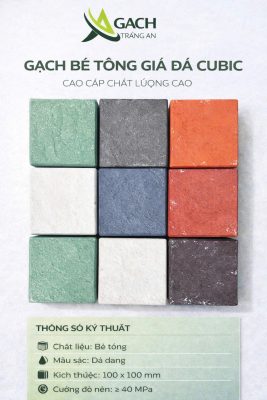 Gạch giả đá cubic