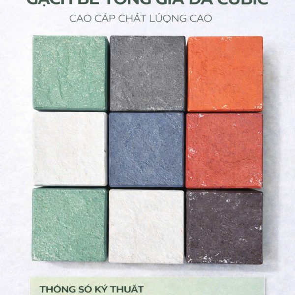 Gạch giả đá cubic