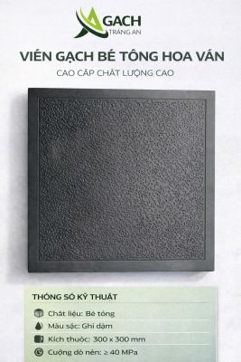 gạch giả đá có viền 