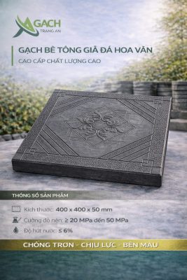 GẠCH BT CƯỜNG ĐỘ CAO