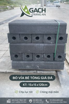 BÓ VỈA GIẢ ĐÁ