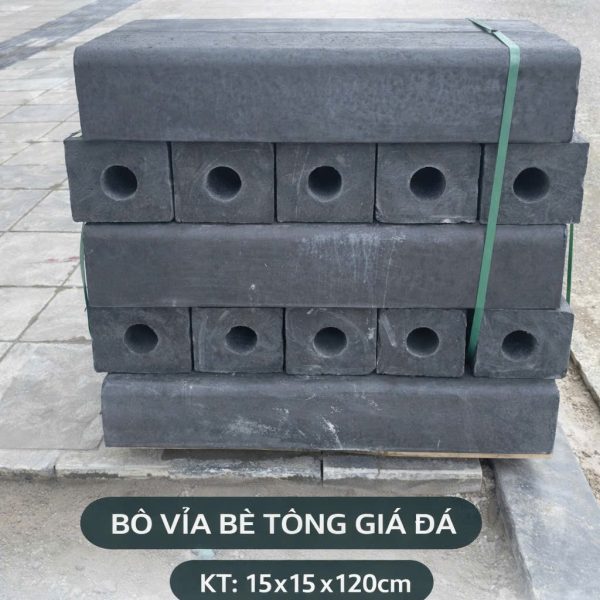 BÓ VỈA GIẢ ĐÁ