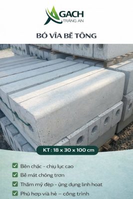 BÓ VỈA BÊ TÔNG