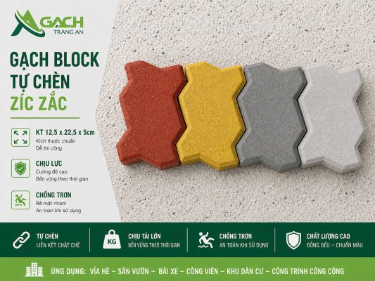 GẠCH BLOCK ZIC ZAC