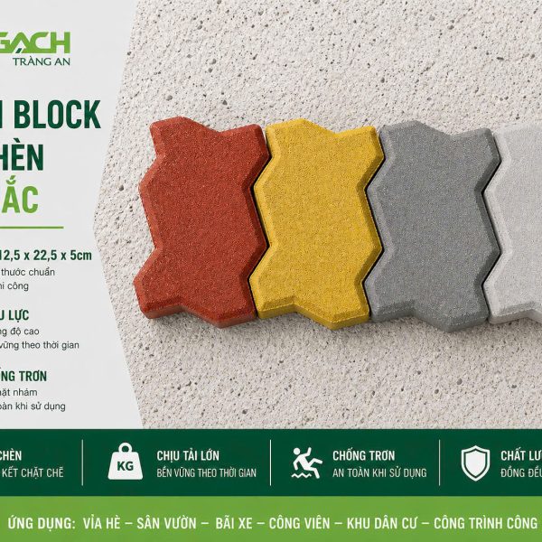GẠCH BLOCK ZIC ZAC