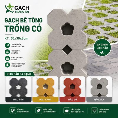 GẠCH TRÔNG CỎ 