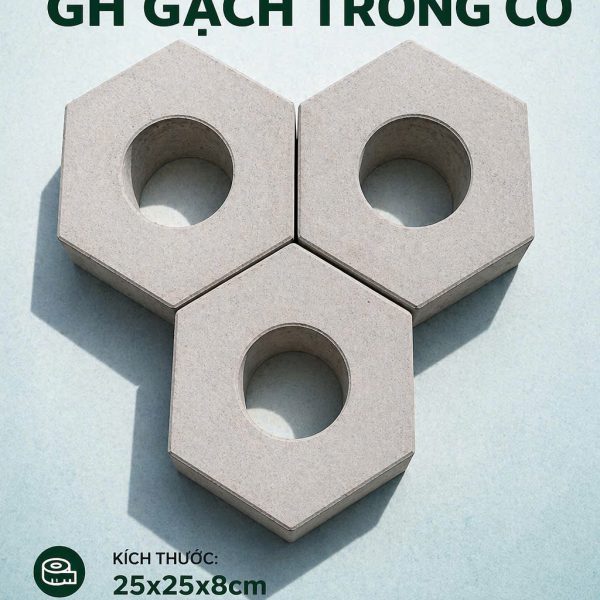 GẠCH TRỒNG CỎ LỤC GIÁC