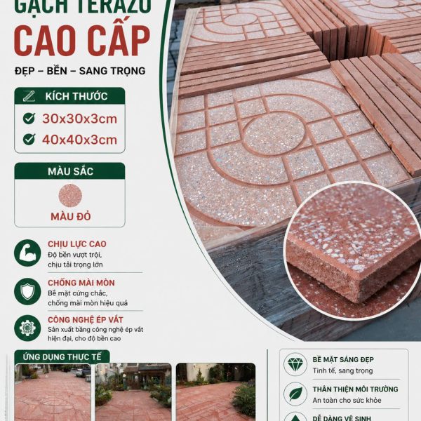 GẠCH TERAZO CAO CẤP