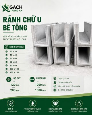 CỐNG CHỮ U