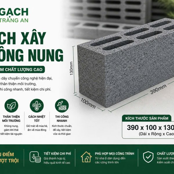 gạch ống không nung