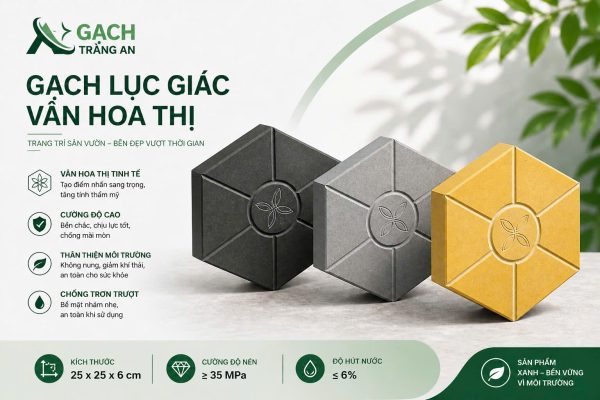 gạch lục giác tự chèn 