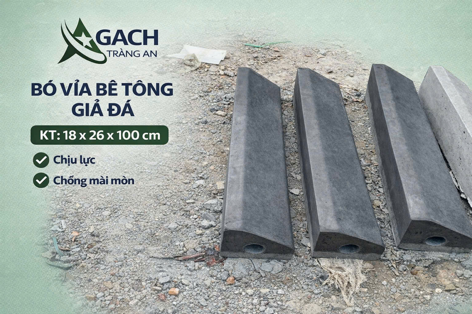 VỈA GIẢ ĐÁ